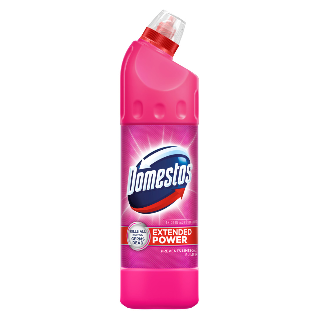 Domestos Extended Power fertőtlenítő hatású folyékony tisztítószer Pink Fresh