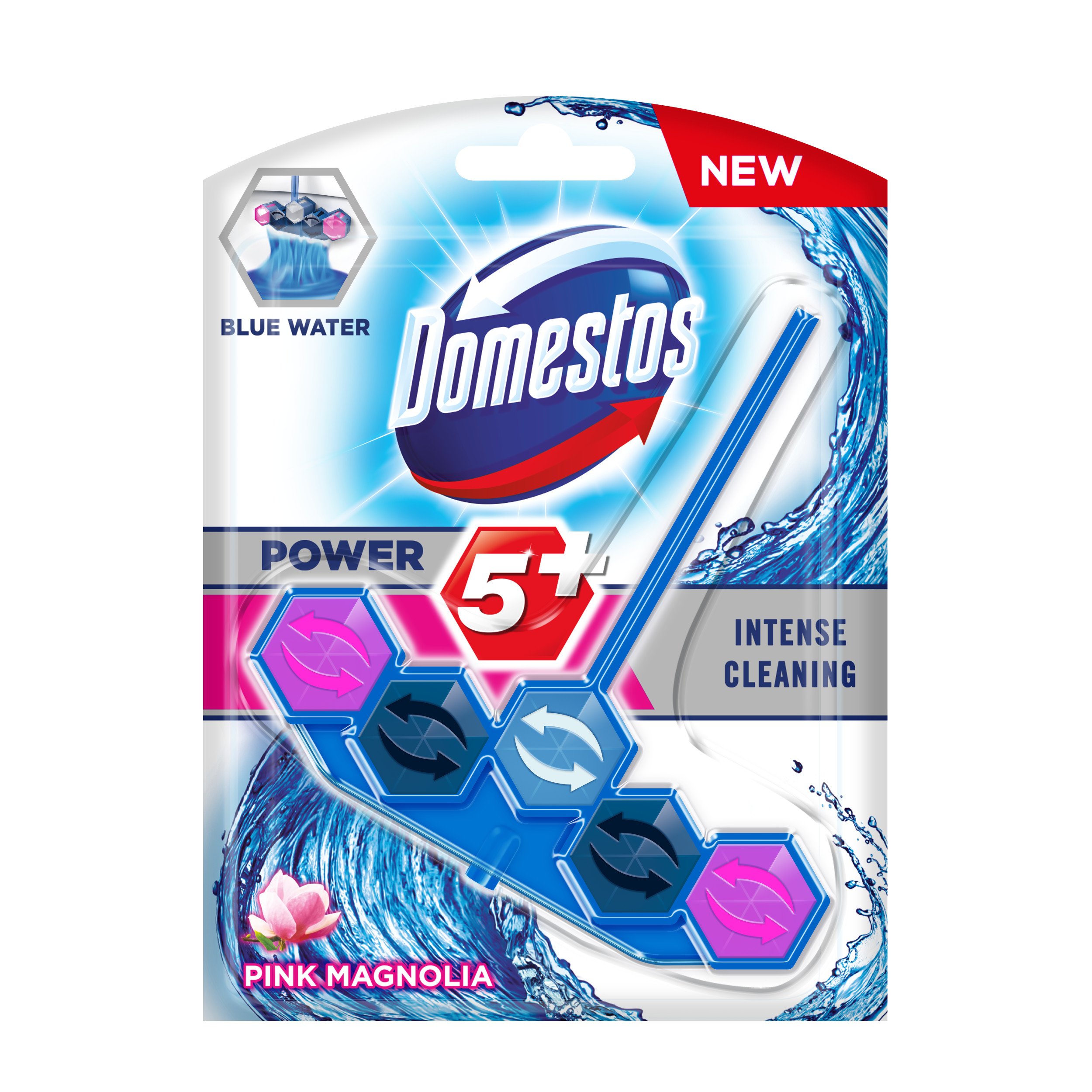 Domestos Power 5 Lime Toilet Block Domestos 6148