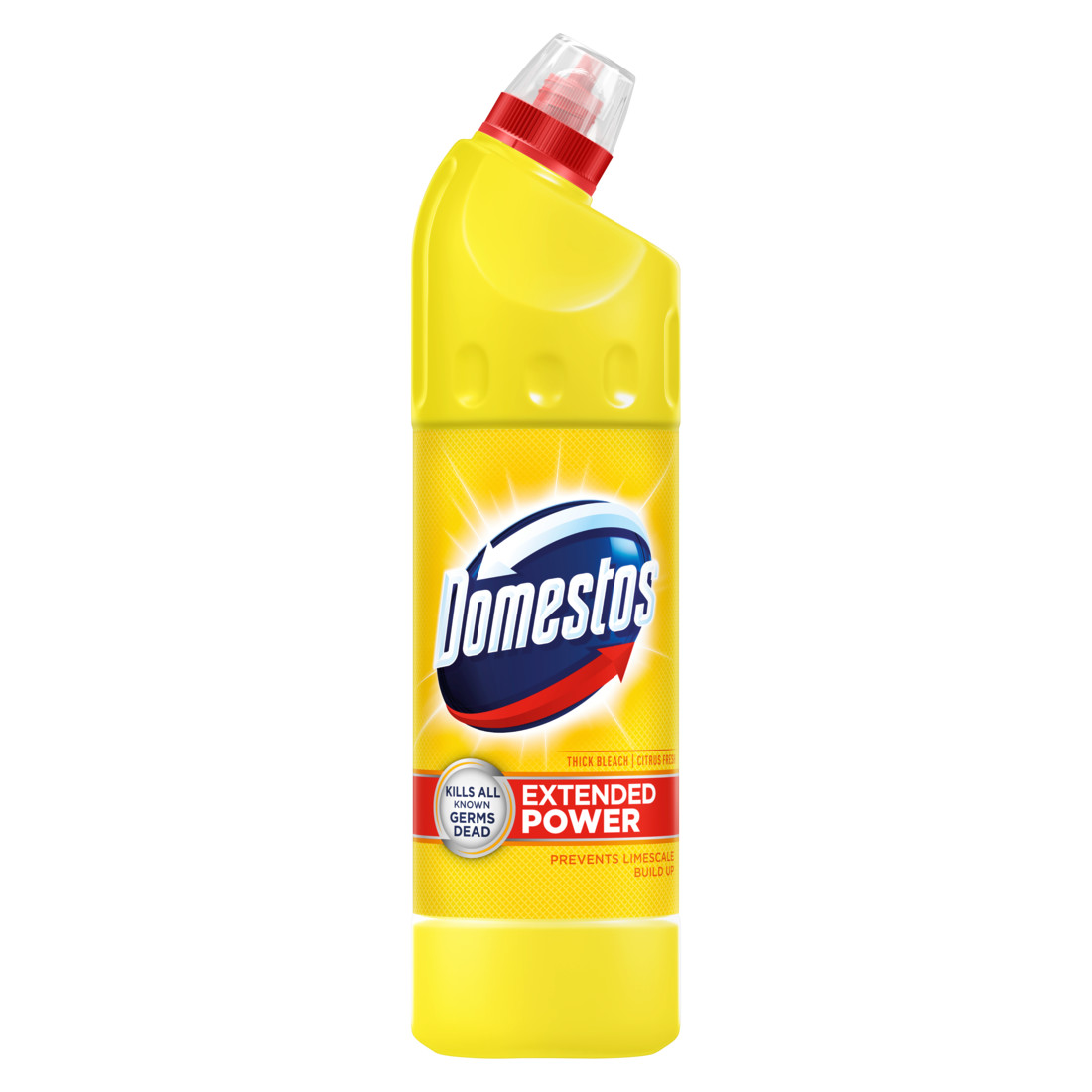 Domestos Extended Power fertőtlenítő hatású folyékony tisztítószer Citrus Fresh