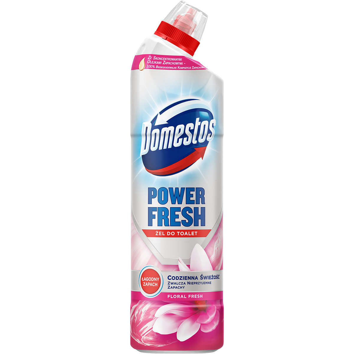 Odkryj Domestos Power Fresh Floral, który skutecznie usunie kamień w toalecie
